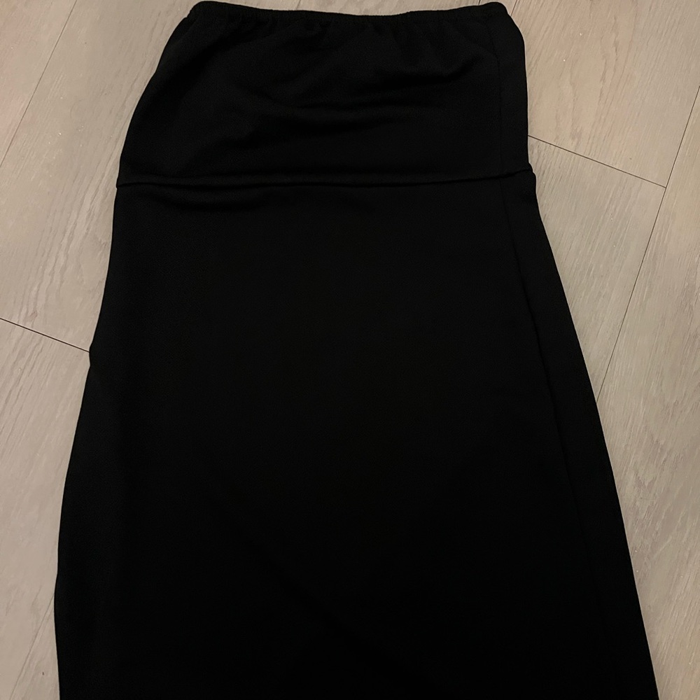 Black sleeveless pretty little thing mini dress